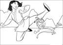 Mulan Coloring coloring page