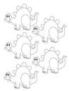 Condiments coloring page