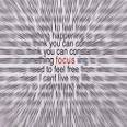 Constant Gratification is Out and Focus is IN.
