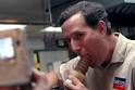 Rick Santorum is seen here