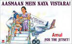 Photos: See whos aboard Vistara, a high five from the Amul girl