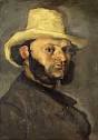 Gustave Boyer in a Straw Hat