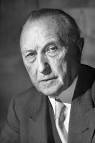 Konrad Adenauer, canciller de