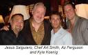 Blog 2 - Jesus Salguiero, Chef Art Smith, Az Ferguson and Kyle Koenig