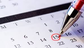  Calendarul evenimentelor din învăţământul superior la nivel european