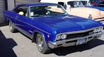 1966 Chevrolet Impala Hardtop - Blue - Front Angle