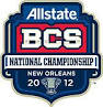 Logo for the 2012 BCS National