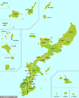 沖縄県行政界地図｜観光楽地図 - MapFan Web（マップファン）