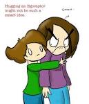 hugging an Egoraptor by