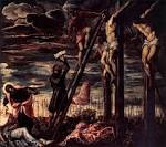 The Crucifixion of Christ - Tintoretto - WikiPaintings.