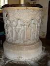 this church is Grade I. It depicts eight vices and virtues. More below. - via Daymix