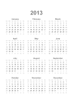 File:2013 calendar.svg - Wikimedia Commons