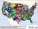 Wireless Coverage Maps of cell phone/cellular carriers