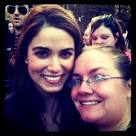 Nikki Reed at Hanson concert