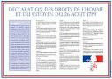 Affichage de la Déclaration des droits de l