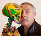 Damien Hirst Portrait with his
