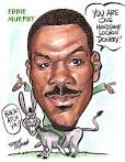 Caricature of Eddie Murphy