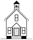 School Building coloring page