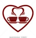 Romantic Dating Icon With Two Coffee Cups And Steam Creates A