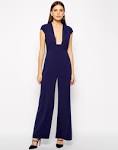 AQ AQ | AQ AQ Collate Square Plunge Neck Jumpsuit at ASOS