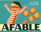 Cerebro | AFABLE | Original Antique Label Art - Cerebro
