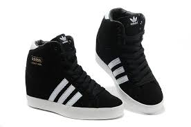 Adidas Originals Increase Women's High Heeled Shoes Black White ...