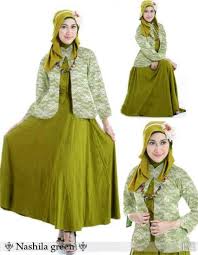 Jual Baju Gamis Syari Selena Y806 Keren - http://www.bajugamisku ...