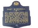 Fort Marshall Marker
