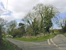 SS9678 : Right for Treoes and a dead end to the left at St Mary Hill - via Daymix