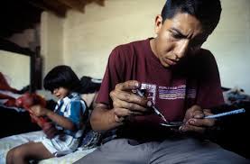 This is quite a rare occurence in Mexico, even though heroin is produced 