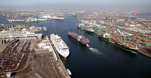Port of Los Angeles main channel