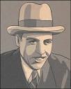digitale pentekeningen n.a.v. The Glass Key (1942). comic noir