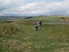 Longcroft hill fort, Lauderdale. A large area is enclosed by concentric - via Daymix