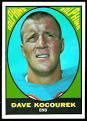 Dave Kocourek football card - 1967 Topps #88 - Vintage Football ...