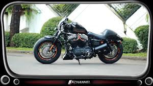 Harley Davidson Sportster Forty Eight Sarat Aksesoris - YouTube