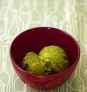 Spoonful: "No ice cream maker" green tea ice cream