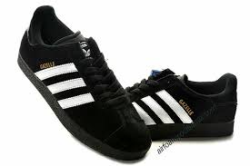 Adidas Gazelle 2 All Black White #Black #Womens #Sneakers ...