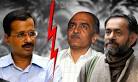 AAP vs Yogendra Yadav and Prashant Bhushan: Why is Arvind Kejriwal.