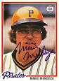 Mario Mendoza Baseball Stats by Baseball Almanac - mario_mendoza_autograph