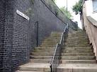 The blue-brick retaining wall - via Daymix