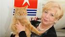 Kasimiera Basaraba and her cat