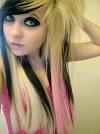 scene girl hair #9