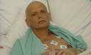 Alexander Litvinenko on his death bed after being poisoned with polonium, ...