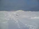 Deepening snow under Sergeant Man - via Daymix