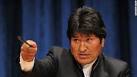 Bolivian President Evo Morales