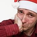 père noël triste