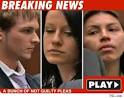 Courtney Ames and Roy Lopez Jr. -- not guilty to one felony burglary. - 1202_bunch_tmz_video-1