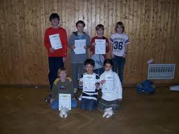 Gruppenbild mit (hinten v.l.) Leonard Hölldampf, Gregor Zacke, Moritz Dallinger, Samuel Wutzke und (vorne v.l.) Alexander Dallinger, ...