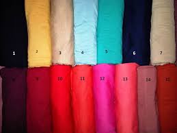 kerudung pashmina kaos | Dilla Collection