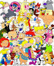 Even more 80s cartoon and 90s Nickelodeon cartoon characters ...